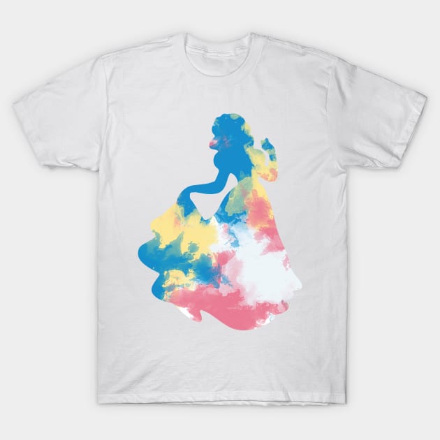 Character Inspired Silhouette T-Shirt by kimhutton